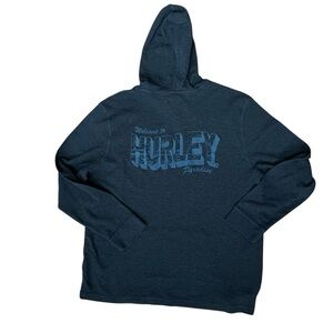 Hurley Men's Navy Graphic Hoodie